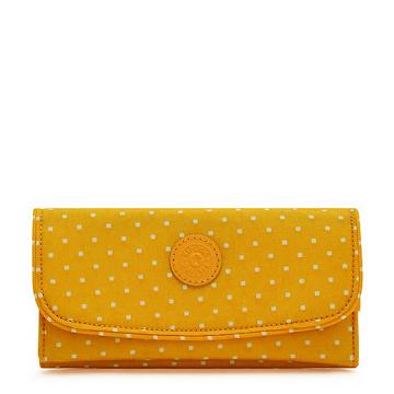 Kipling Money Land Printed Snap Wallet Cüzdan Sarı | TR 1031UZ